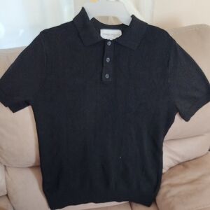 Elegant Black Polo Shirt for Men
